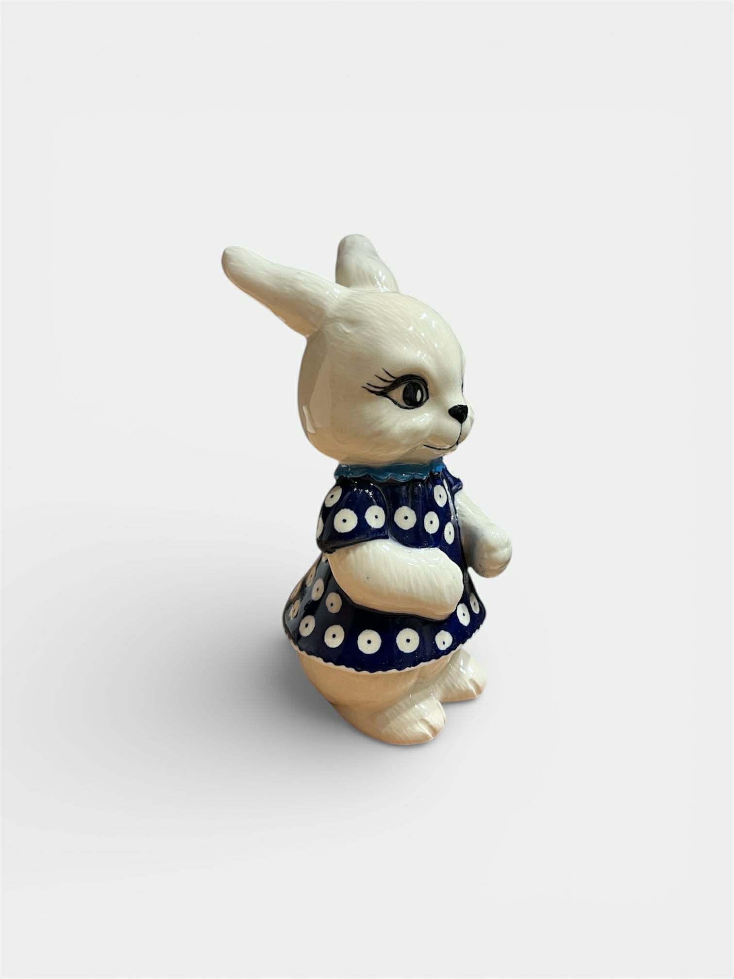 Zajączek ceramiczny - ręcznie zdobiony