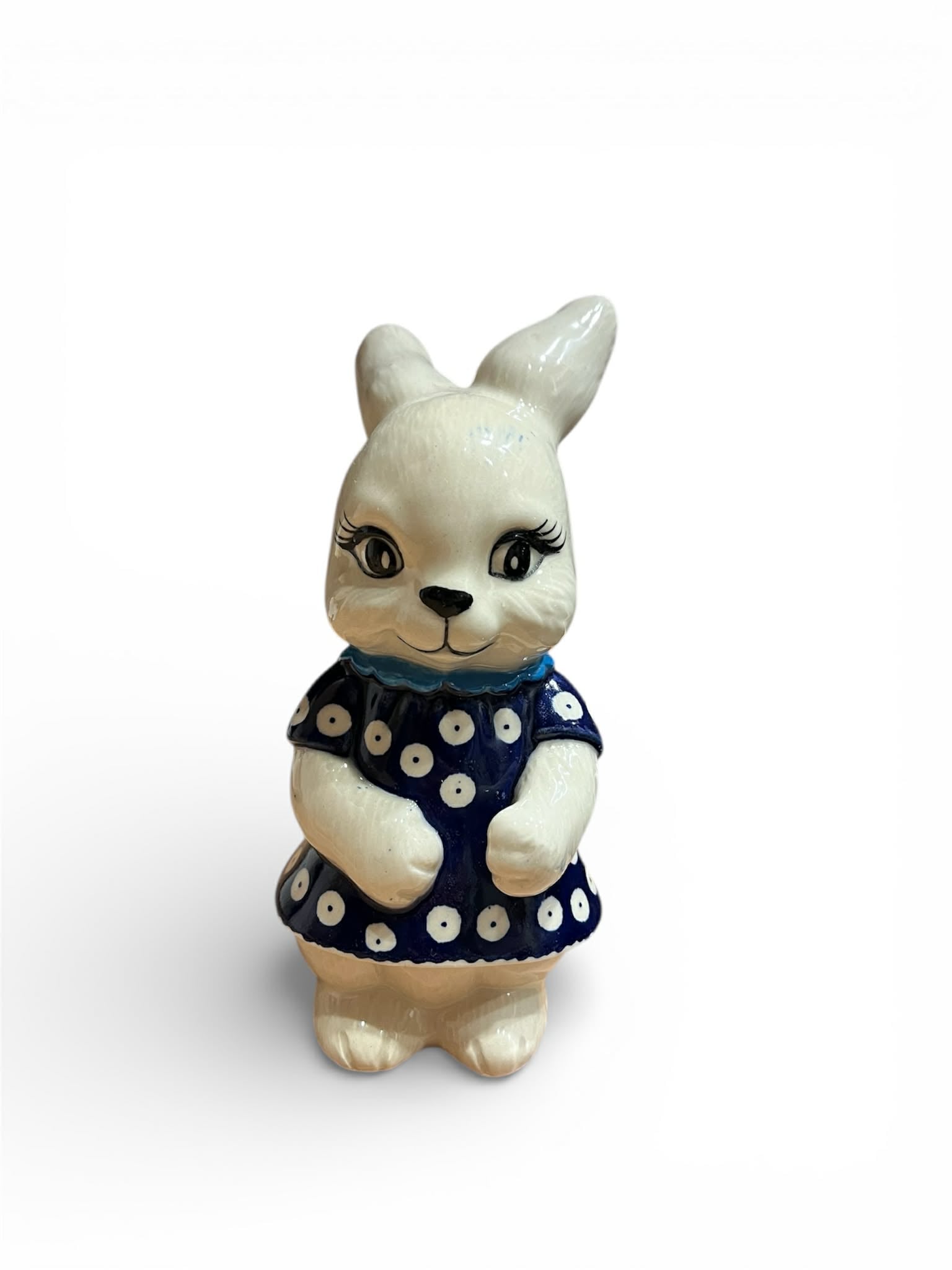 Zajączek ceramiczny - ręcznie zdobiony